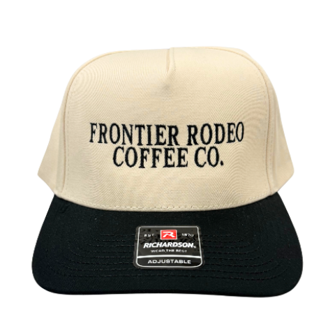 Frontier Rodeo Coffee Black Baseball Cap