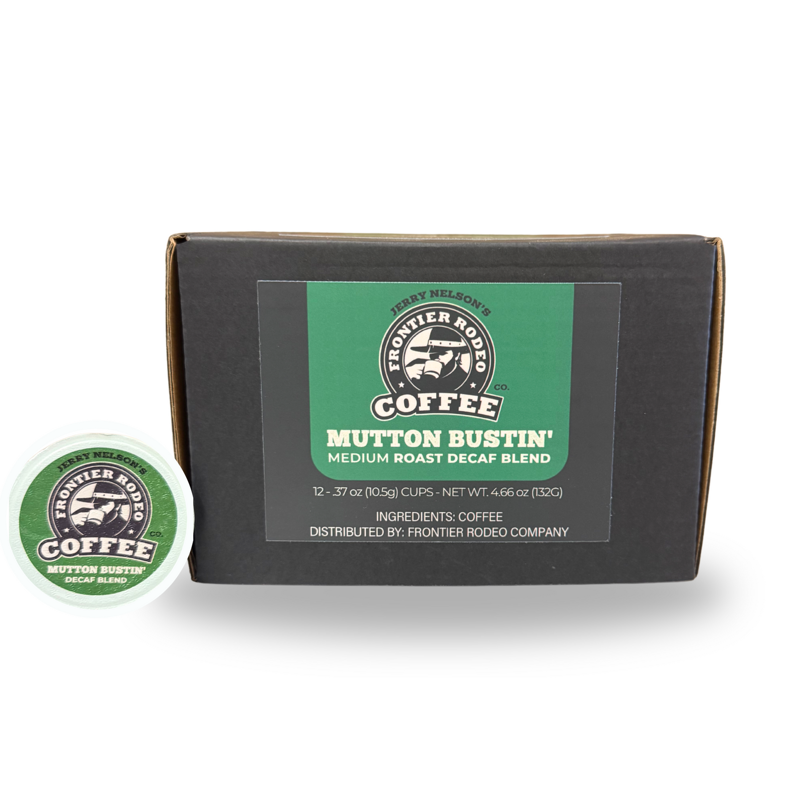 Mutton Bustin' Medium Decaf Roast- KCUPS