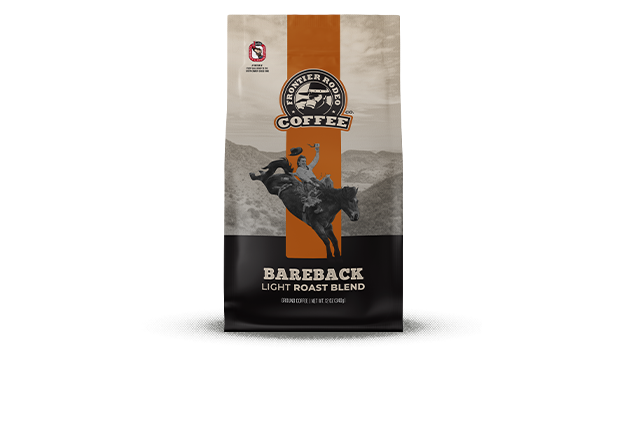 Bareback Riders Blend Light Roast Ground Coffee - 12oz BAG