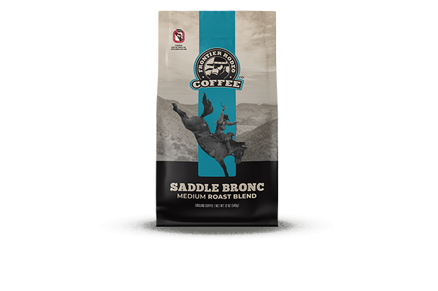 Saddle Bronc Blend Medium Roast Ground Coffee - 12oz BAG