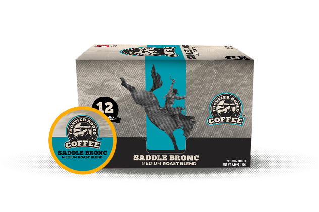 Saddle Bronc Blend Medium Roast Coffee - KCUPS